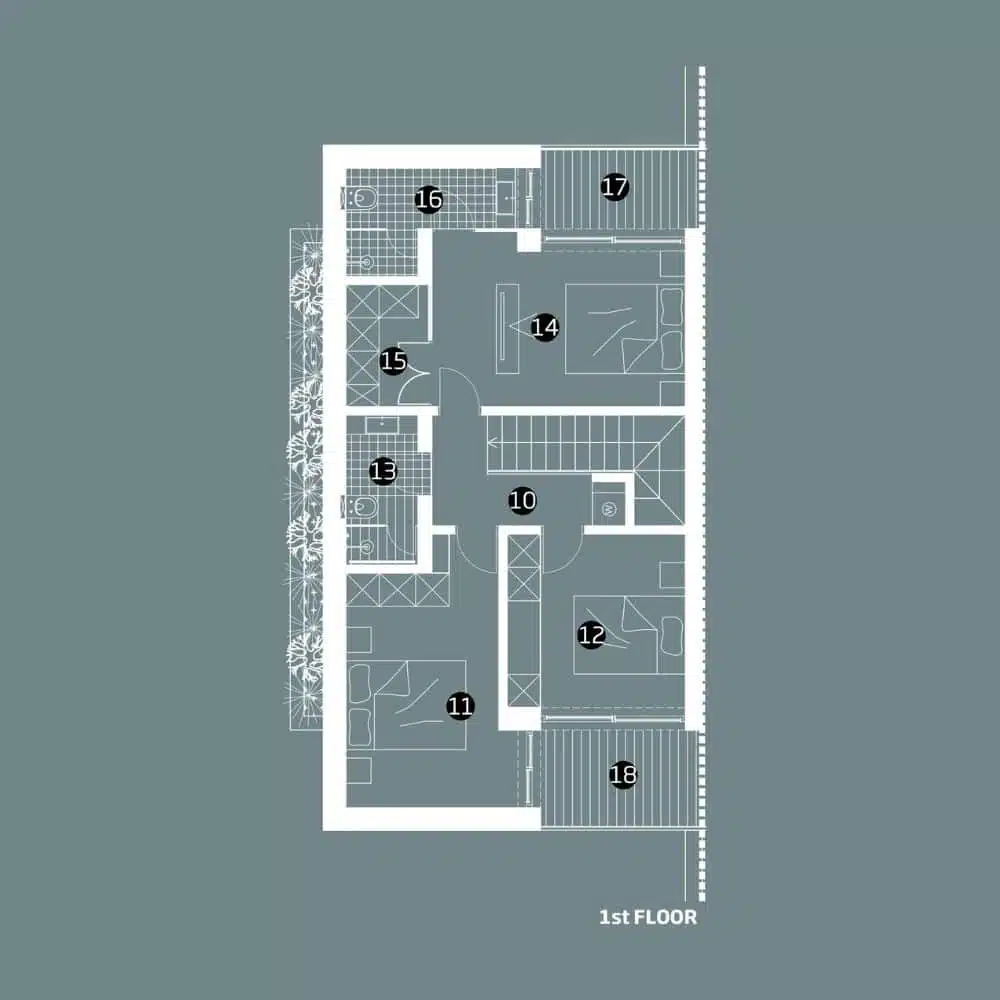 Prvi kat A01 B First flor Villa A01 B