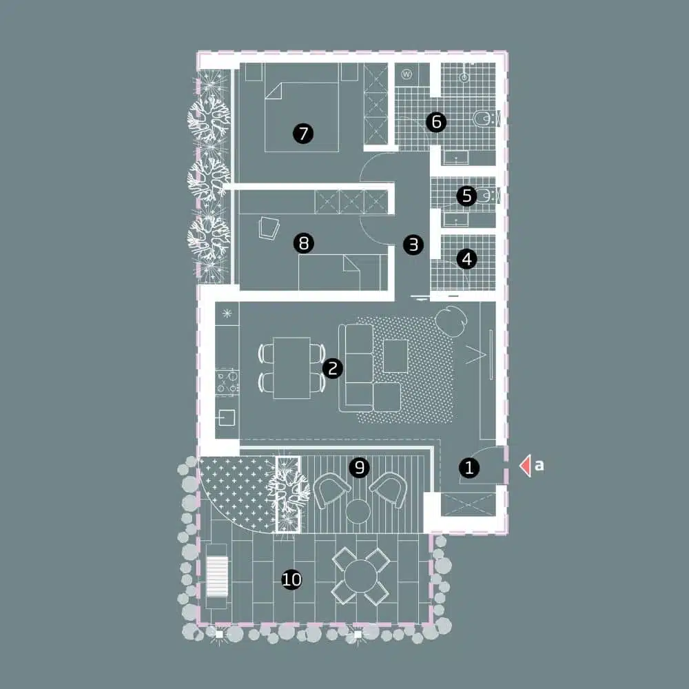 Tlocrt App B01 - a Tlocrt App B01-A